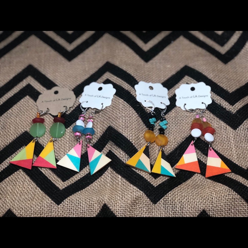Handmade unique design earrings